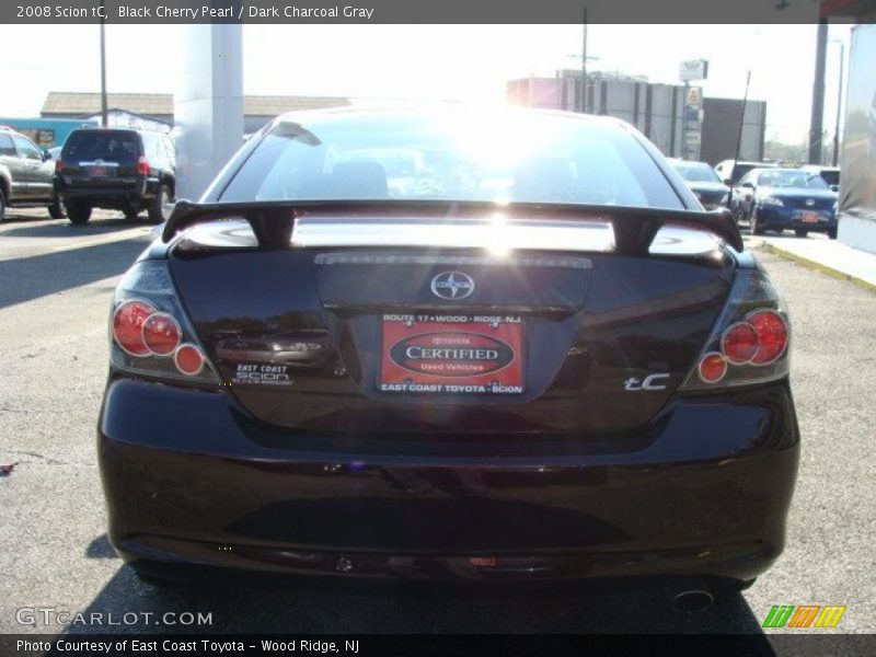 Black Cherry Pearl / Dark Charcoal Gray 2008 Scion tC