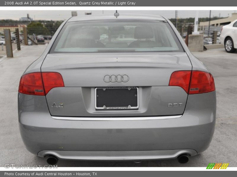 Quartz Grey Metallic / Light Gray 2008 Audi A4 2.0T Special Edition Sedan