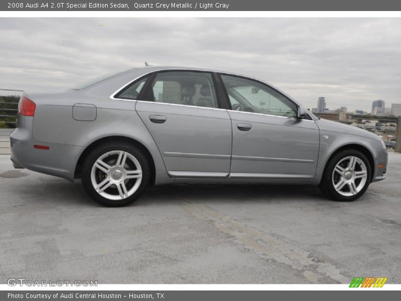 Quartz Grey Metallic / Light Gray 2008 Audi A4 2.0T Special Edition Sedan