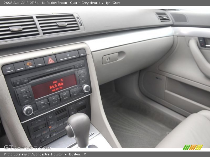 Quartz Grey Metallic / Light Gray 2008 Audi A4 2.0T Special Edition Sedan