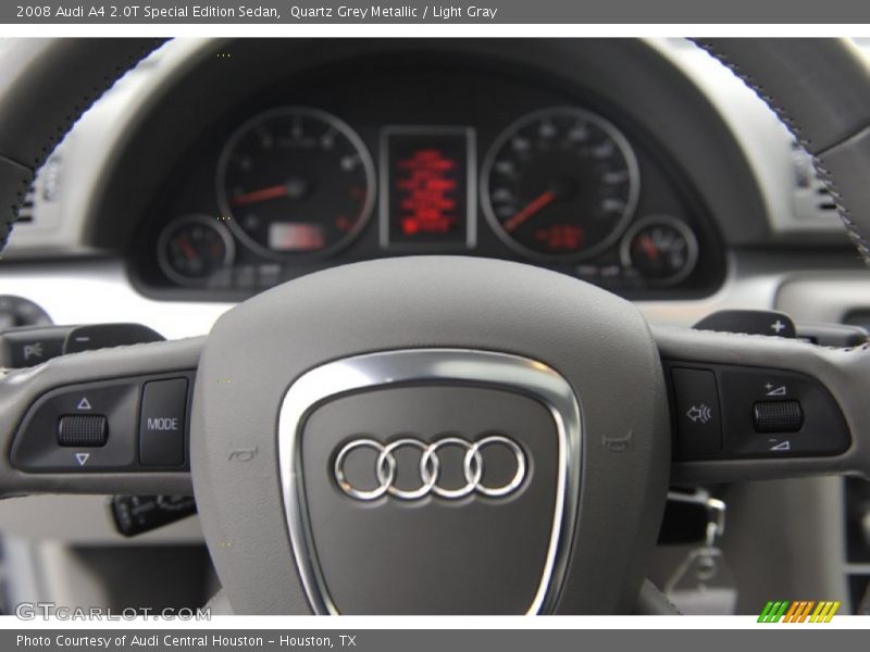 Quartz Grey Metallic / Light Gray 2008 Audi A4 2.0T Special Edition Sedan