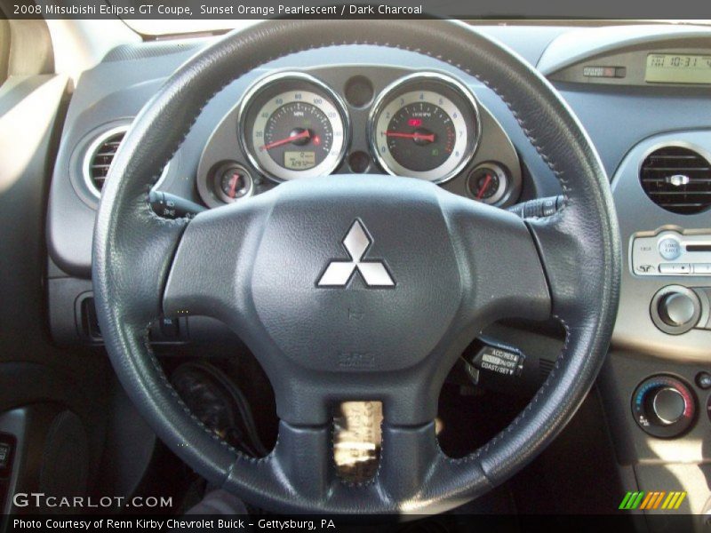 Sunset Orange Pearlescent / Dark Charcoal 2008 Mitsubishi Eclipse GT Coupe
