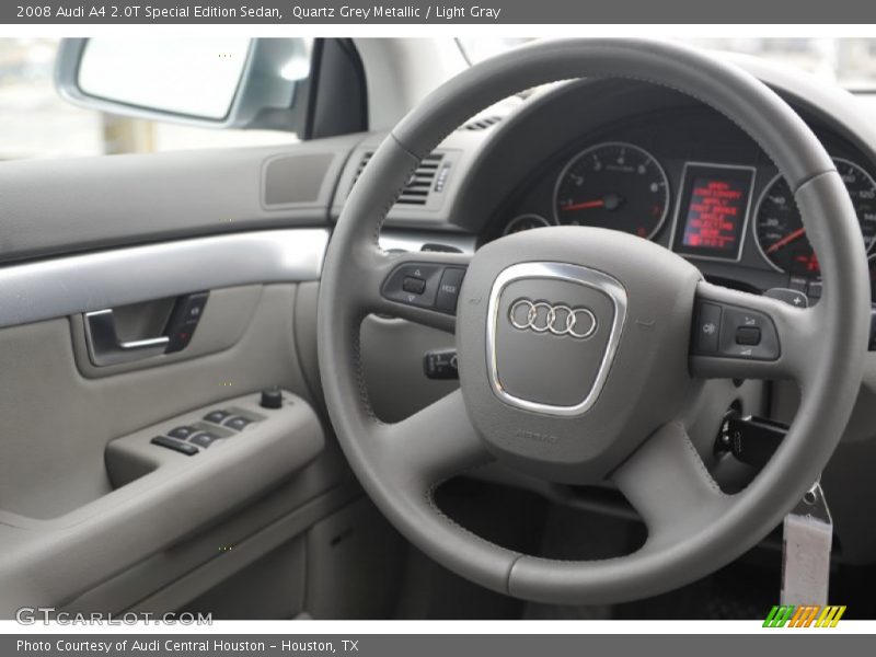 Quartz Grey Metallic / Light Gray 2008 Audi A4 2.0T Special Edition Sedan