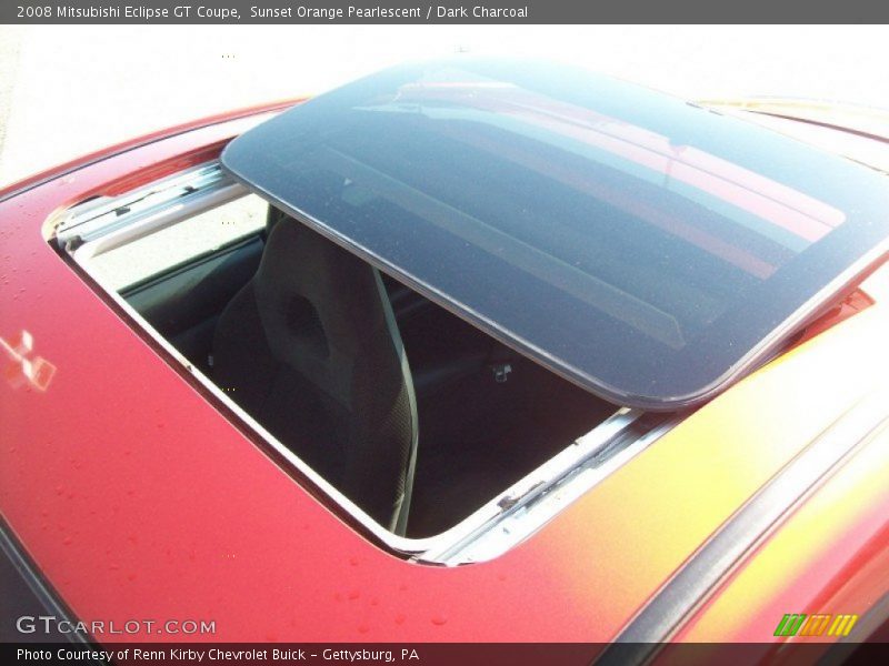 Sunset Orange Pearlescent / Dark Charcoal 2008 Mitsubishi Eclipse GT Coupe