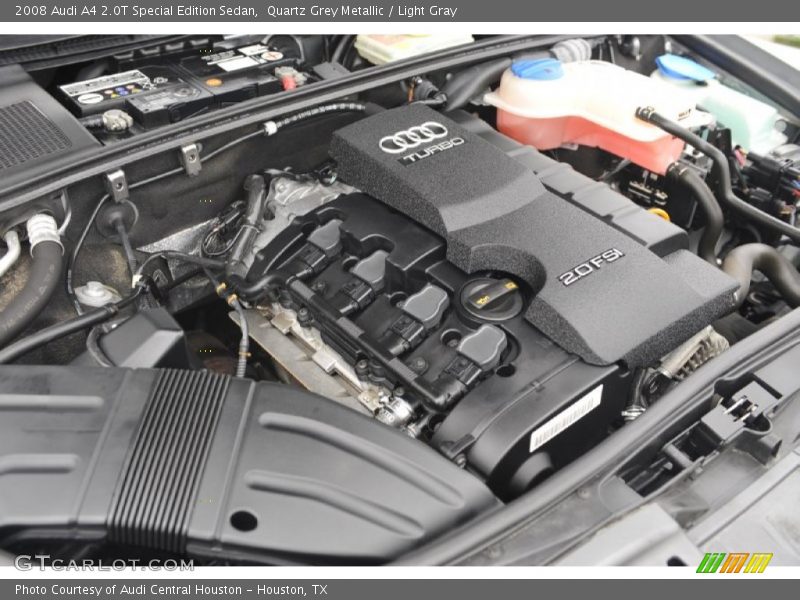 Quartz Grey Metallic / Light Gray 2008 Audi A4 2.0T Special Edition Sedan
