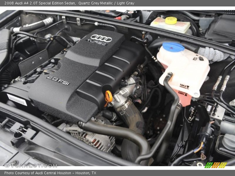 Quartz Grey Metallic / Light Gray 2008 Audi A4 2.0T Special Edition Sedan