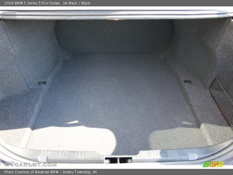 Jet Black / Black 2009 BMW 5 Series 535xi Sedan