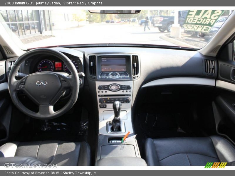 Vibrant Red / Graphite 2008 Infiniti G 35 Journey Sedan
