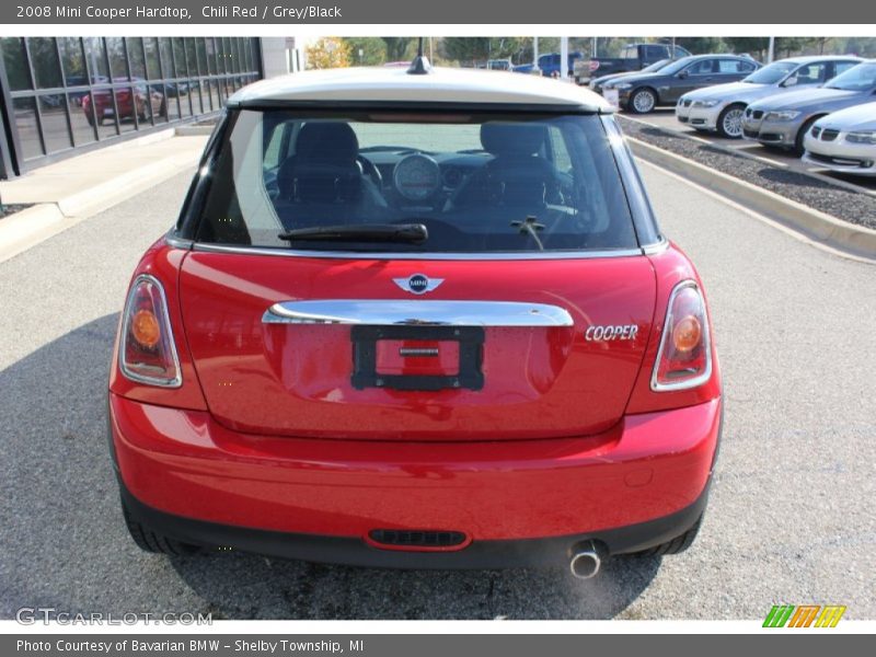 Chili Red / Grey/Black 2008 Mini Cooper Hardtop
