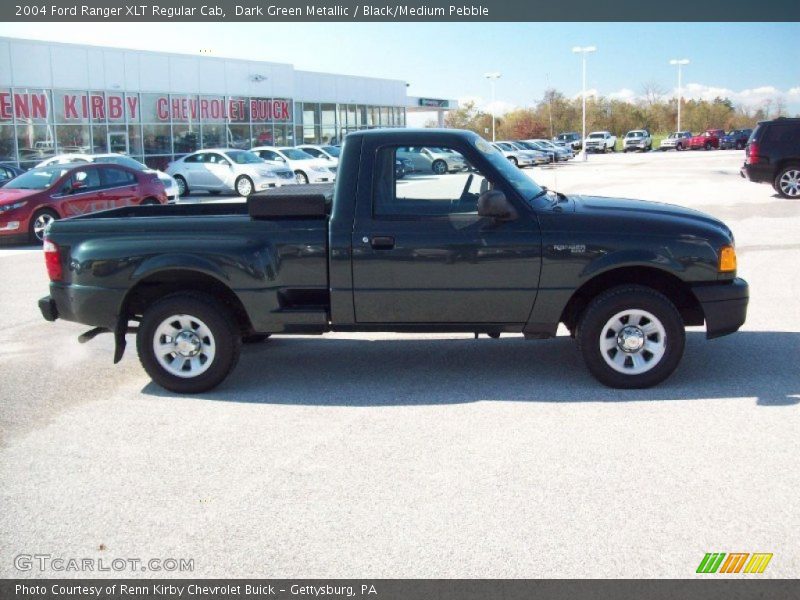 Dark Green Metallic / Black/Medium Pebble 2004 Ford Ranger XLT Regular Cab