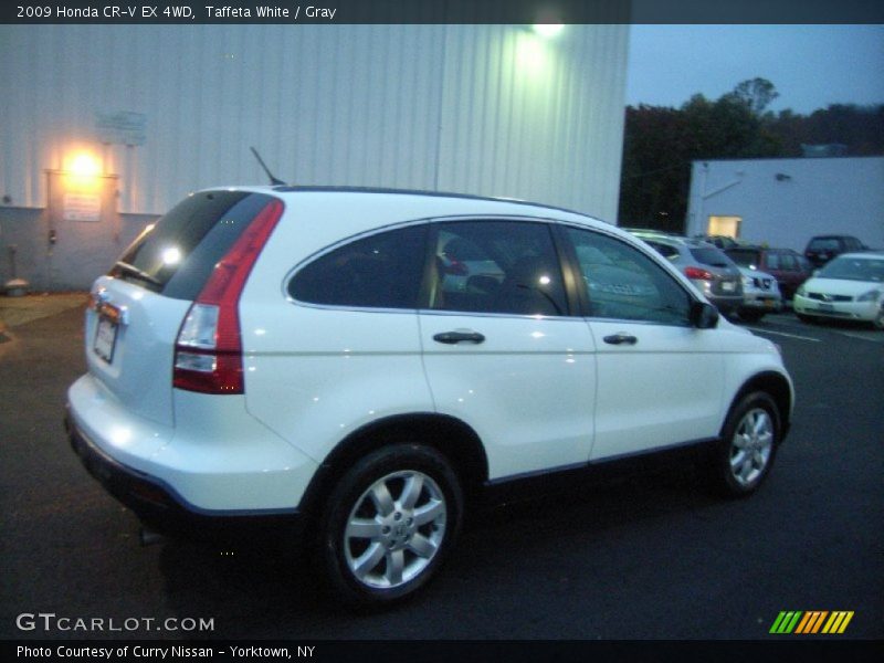 Taffeta White / Gray 2009 Honda CR-V EX 4WD