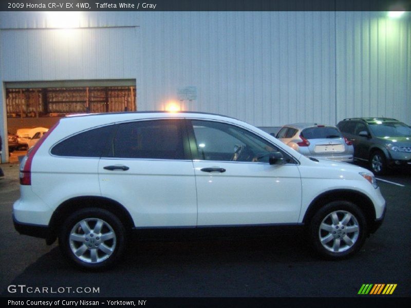 Taffeta White / Gray 2009 Honda CR-V EX 4WD