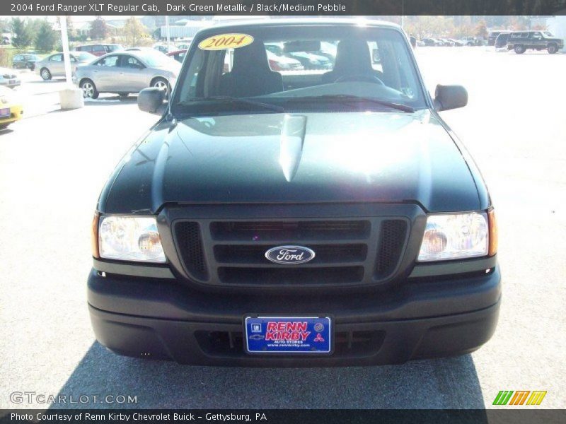 Dark Green Metallic / Black/Medium Pebble 2004 Ford Ranger XLT Regular Cab
