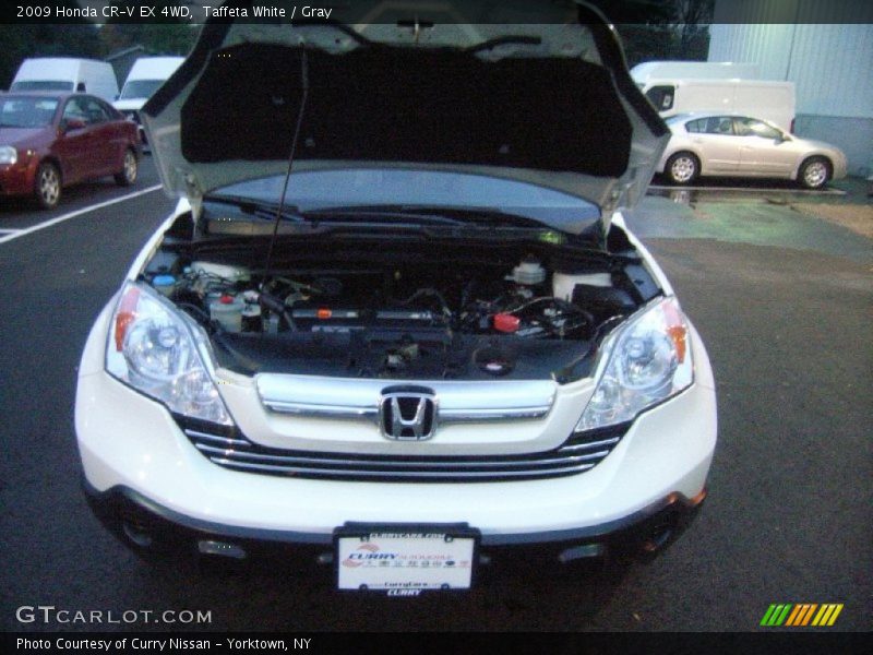 Taffeta White / Gray 2009 Honda CR-V EX 4WD