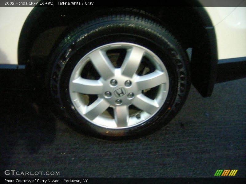 Taffeta White / Gray 2009 Honda CR-V EX 4WD