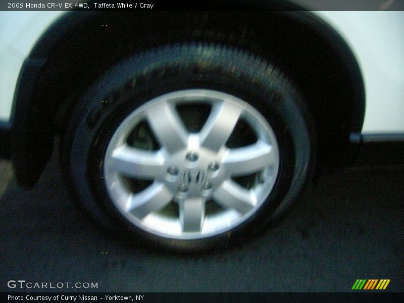 Taffeta White / Gray 2009 Honda CR-V EX 4WD