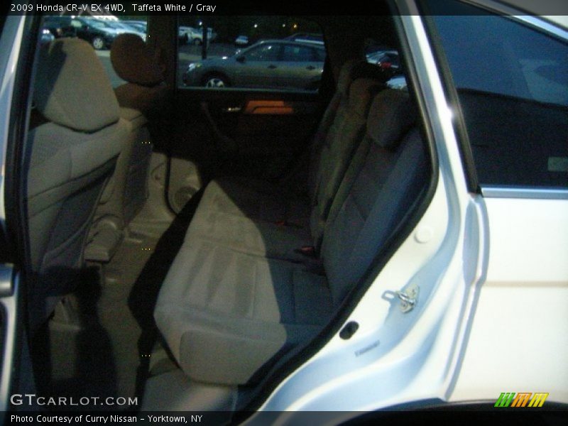 Taffeta White / Gray 2009 Honda CR-V EX 4WD