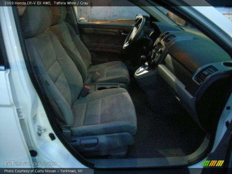 Taffeta White / Gray 2009 Honda CR-V EX 4WD