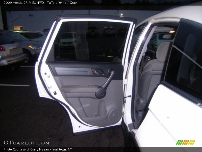 Taffeta White / Gray 2009 Honda CR-V EX 4WD