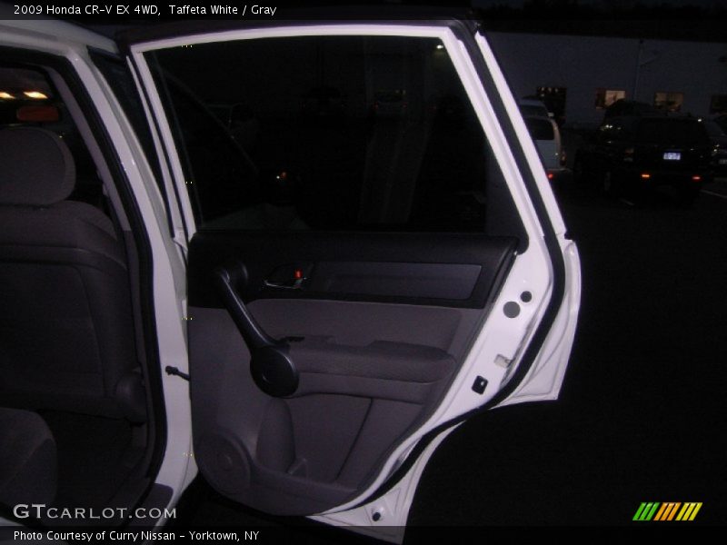 Taffeta White / Gray 2009 Honda CR-V EX 4WD