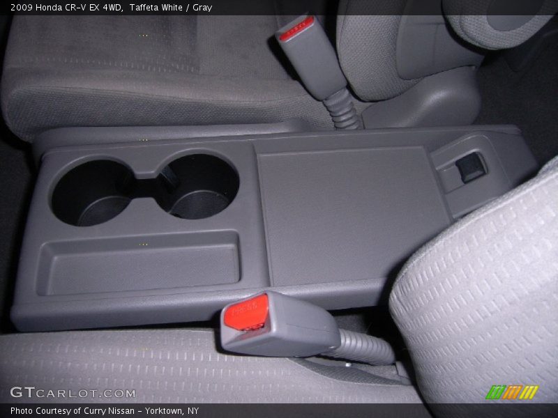 Taffeta White / Gray 2009 Honda CR-V EX 4WD