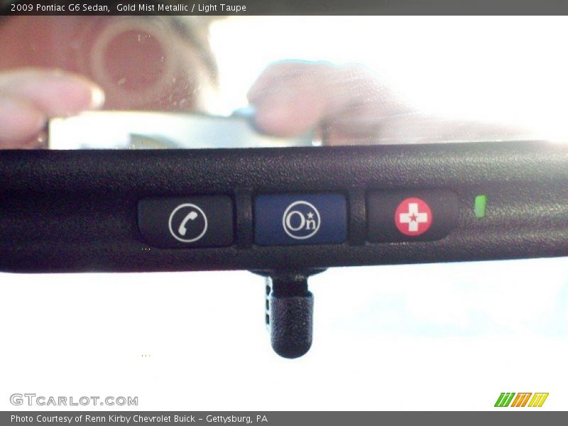 Gold Mist Metallic / Light Taupe 2009 Pontiac G6 Sedan