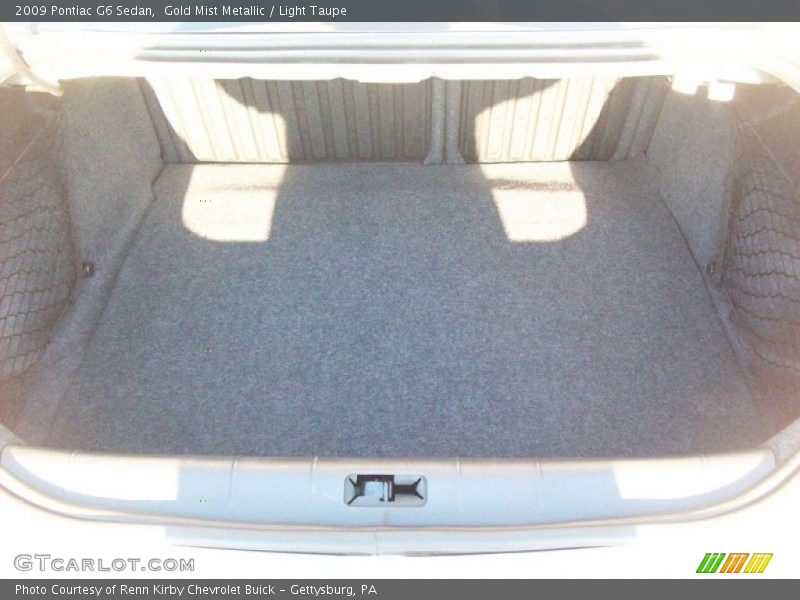 Gold Mist Metallic / Light Taupe 2009 Pontiac G6 Sedan