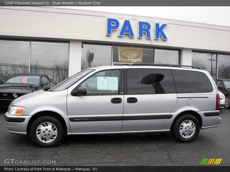 Silver Metallic / Medium Grey 1998 Chevrolet Venture LS