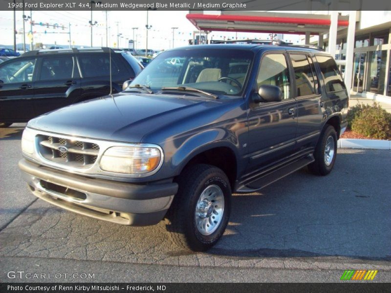 Medium Wedgewood Blue Metallic / Medium Graphite 1998 Ford Explorer XLT 4x4