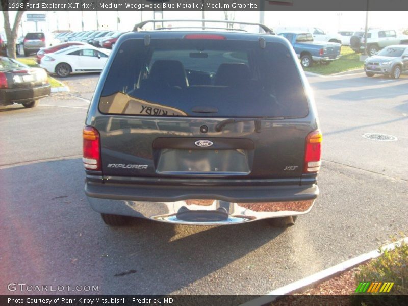 Medium Wedgewood Blue Metallic / Medium Graphite 1998 Ford Explorer XLT 4x4