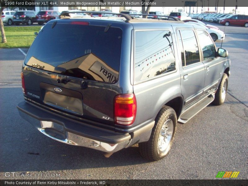 Medium Wedgewood Blue Metallic / Medium Graphite 1998 Ford Explorer XLT 4x4