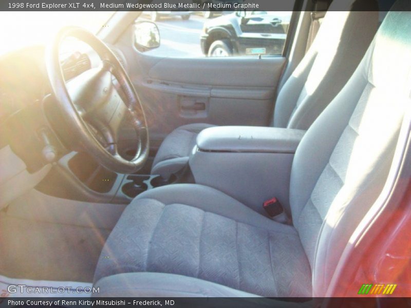 Medium Wedgewood Blue Metallic / Medium Graphite 1998 Ford Explorer XLT 4x4