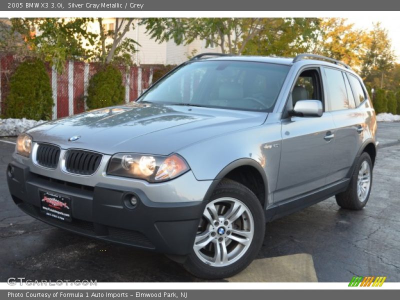 Silver Gray Metallic / Grey 2005 BMW X3 3.0i