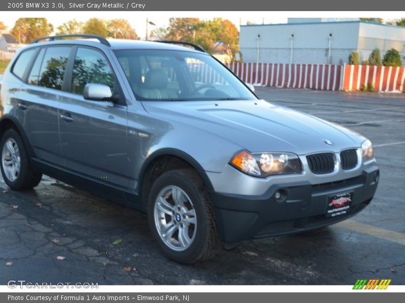 Silver Gray Metallic / Grey 2005 BMW X3 3.0i