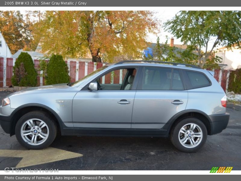 Silver Gray Metallic / Grey 2005 BMW X3 3.0i