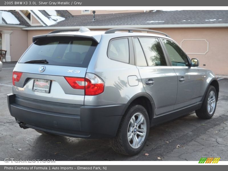Silver Gray Metallic / Grey 2005 BMW X3 3.0i