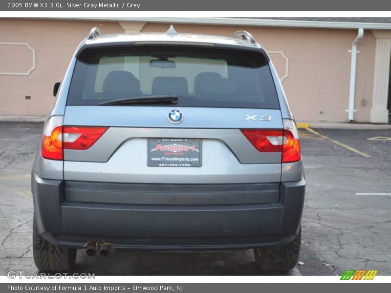 Silver Gray Metallic / Grey 2005 BMW X3 3.0i