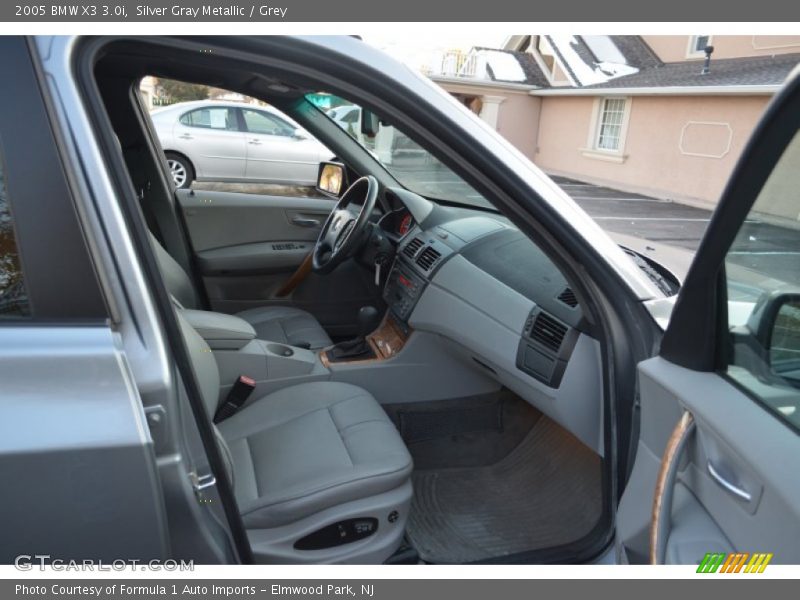 Silver Gray Metallic / Grey 2005 BMW X3 3.0i
