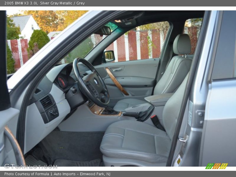 Silver Gray Metallic / Grey 2005 BMW X3 3.0i