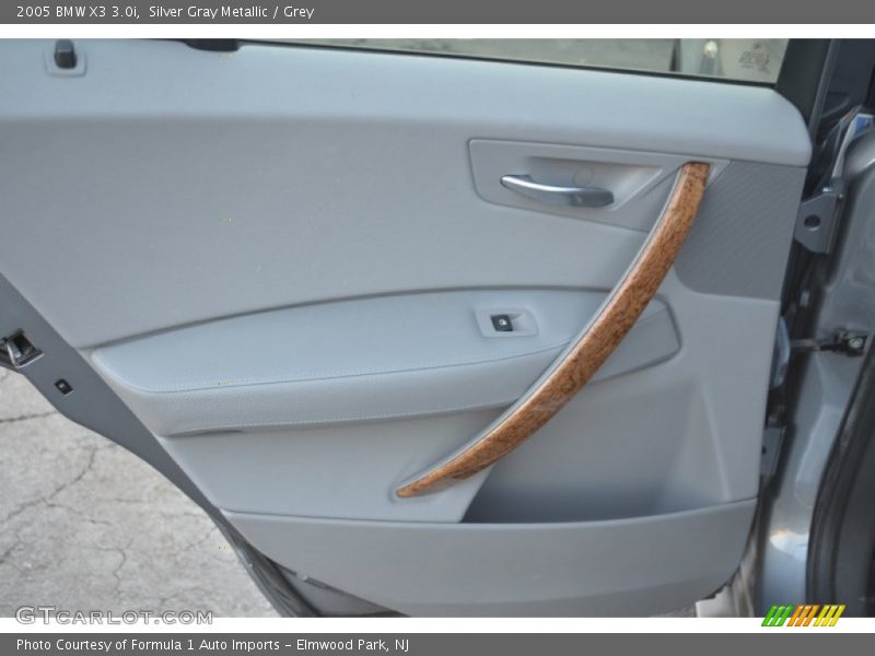 Silver Gray Metallic / Grey 2005 BMW X3 3.0i