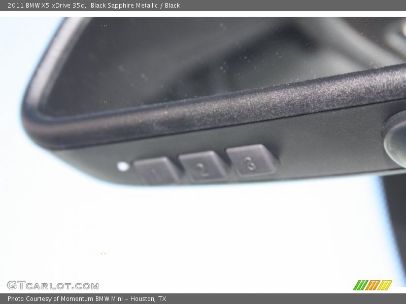 Black Sapphire Metallic / Black 2011 BMW X5 xDrive 35d