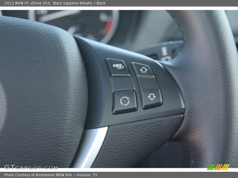 Black Sapphire Metallic / Black 2011 BMW X5 xDrive 35d