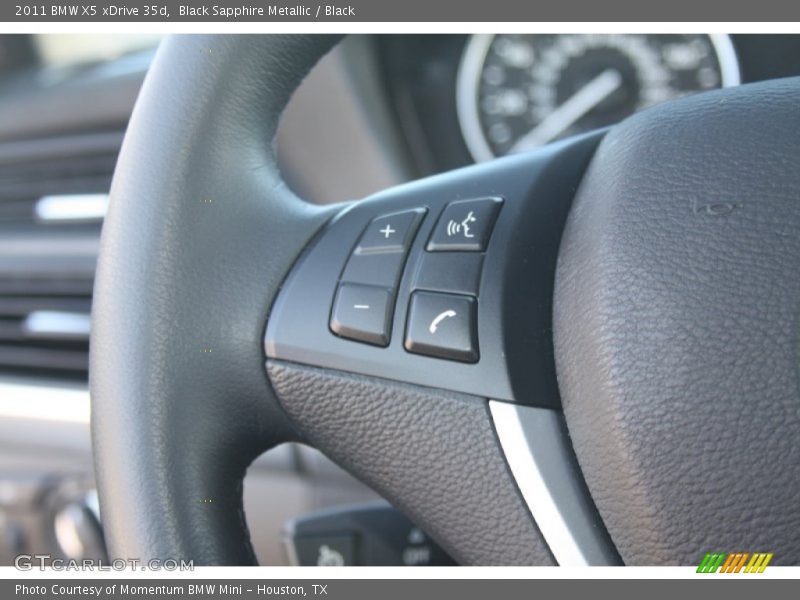 Black Sapphire Metallic / Black 2011 BMW X5 xDrive 35d