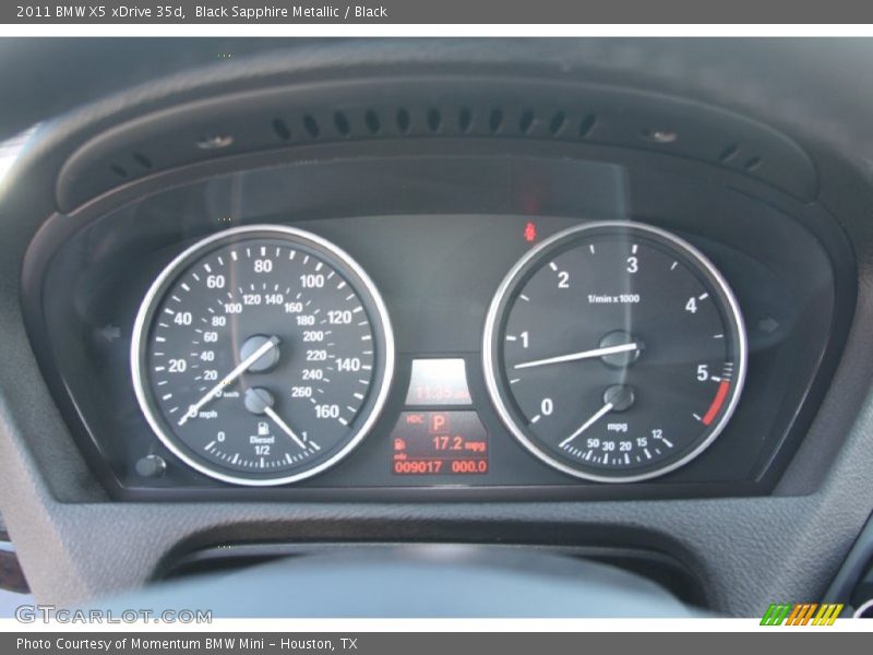 Black Sapphire Metallic / Black 2011 BMW X5 xDrive 35d