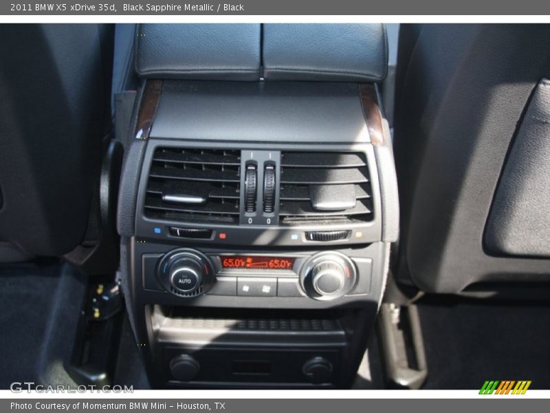 Black Sapphire Metallic / Black 2011 BMW X5 xDrive 35d