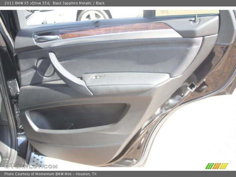 Black Sapphire Metallic / Black 2011 BMW X5 xDrive 35d