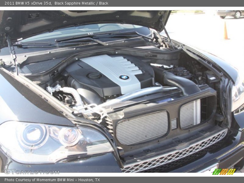 Black Sapphire Metallic / Black 2011 BMW X5 xDrive 35d