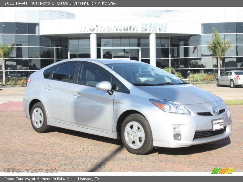 Classic Silver Metallic / Misty Gray 2011 Toyota Prius Hybrid II