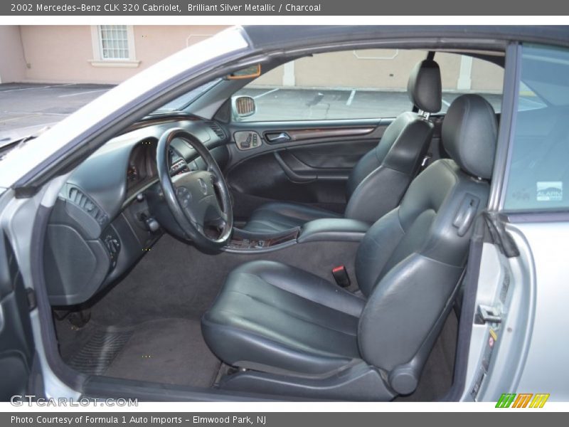  2002 CLK 320 Cabriolet Charcoal Interior