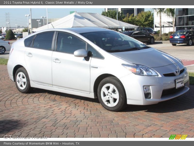Classic Silver Metallic / Misty Gray 2011 Toyota Prius Hybrid II